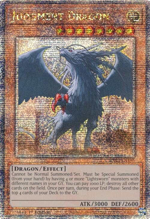 Judgment Dragon (Quarter Century Secret Rare) [RA03-EN196] Quarter Century Secret Rare | Enigma On Main