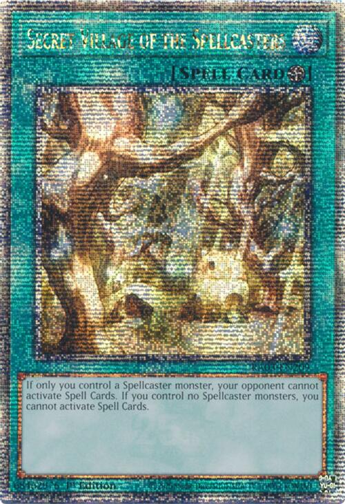 Secret Village of the Spellcasters (Quarter Century Secret Rare) [RA03-EN209] Quarter Century Secret Rare | Enigma On Main