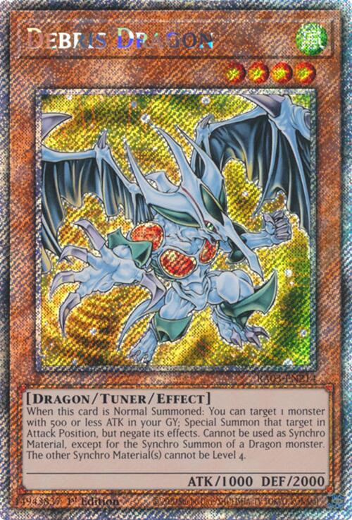 Debris Dragon (Platinum Secret Rare) [RA03-EN214] Platinum Secret Rare | Enigma On Main