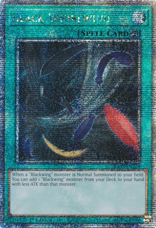 Black Whirlwind (Quarter Century Secret Rare) [RA03-EN219] Quarter Century Secret Rare | Enigma On Main