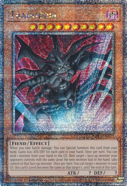 Tragoedia (Quarter Century Secret Rare) [RA03-EN223] Quarter Century Secret Rare | Enigma On Main