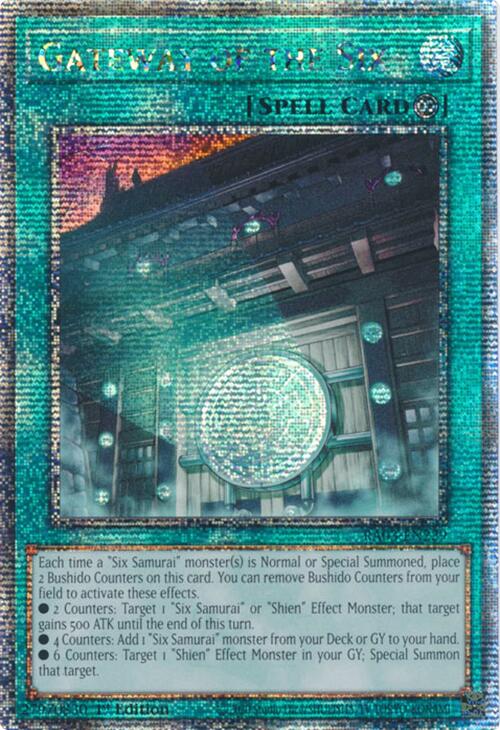 Gateway of the Six (Quarter Century Secret Rare) [RA03-EN229] Quarter Century Secret Rare | Enigma On Main