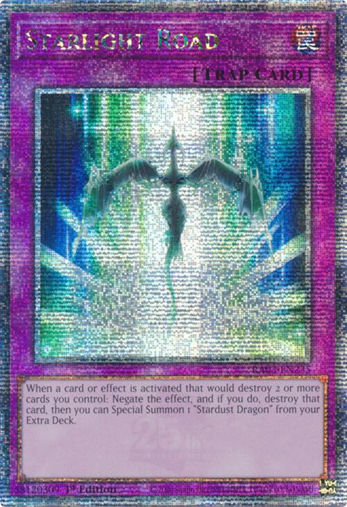 Starlight Road (Quarter Century Secret Rare) [RA03-EN235] Quarter Century Secret Rare | Enigma On Main