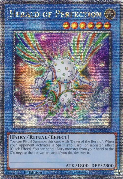 Herald of Perfection (Quarter Century Secret Rare) [RA03-EN237] Quarter Century Secret Rare | Enigma On Main