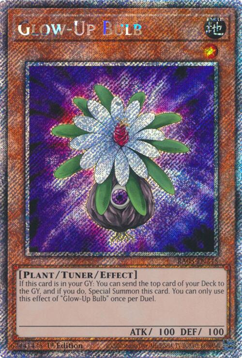 Glow-Up Bulb (Platinum Secret Rare) [RA03-EN245] Platinum Secret Rare | Enigma On Main