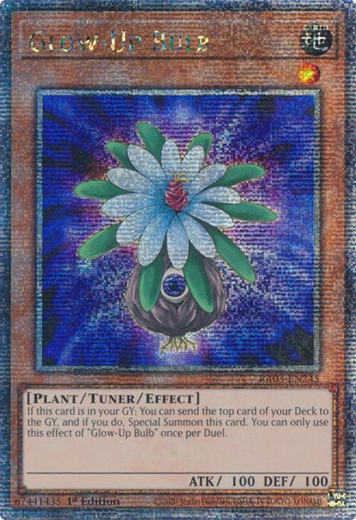 Glow-Up Bulb (Quarter Century Secret Rare) [RA03-EN245] Quarter Century Secret Rare | Enigma On Main