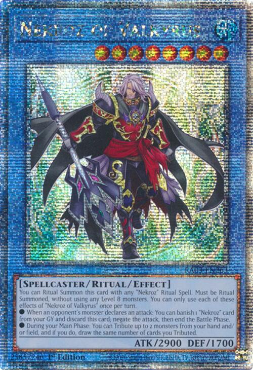 Nekroz of Valkyrus (Quarter Century Secret Rare) [RA03-EN263] Quarter Century Secret Rare | Enigma On Main