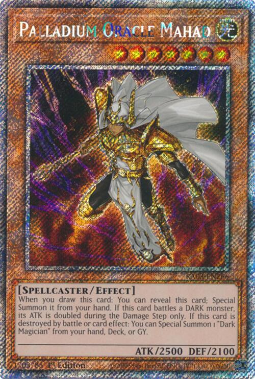 Palladium Oracle Mahad (Platinum Secret Rare) [RA03-EN266] Platinum Secret Rare | Enigma On Main