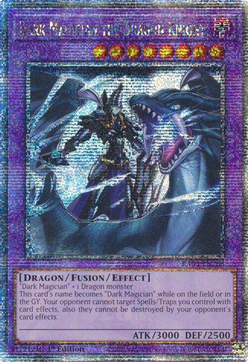 Dark Magician the Dragon Knight (Quarter Century Secret Rare) [RA03-EN268] Quarter Century Secret Rare | Enigma On Main