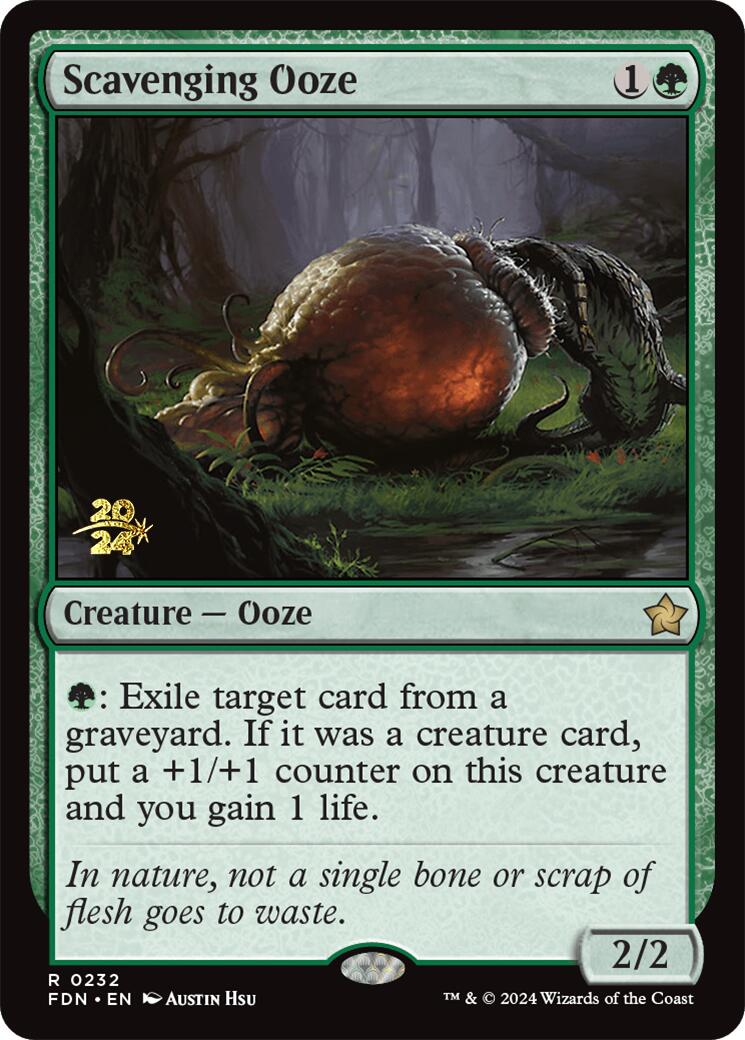 Scavenging Ooze [Foundations Prerelease Promos] | Enigma On Main