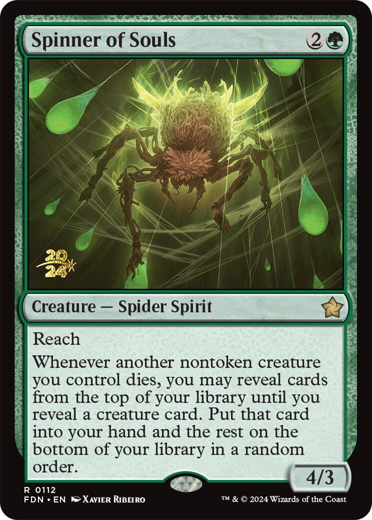 Spinner of Souls [Foundations Prerelease Promos] | Enigma On Main