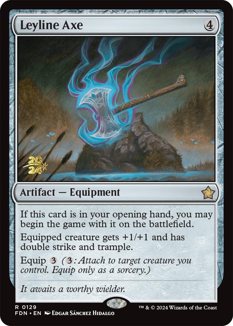 Leyline Axe [Foundations Prerelease Promos] | Enigma On Main