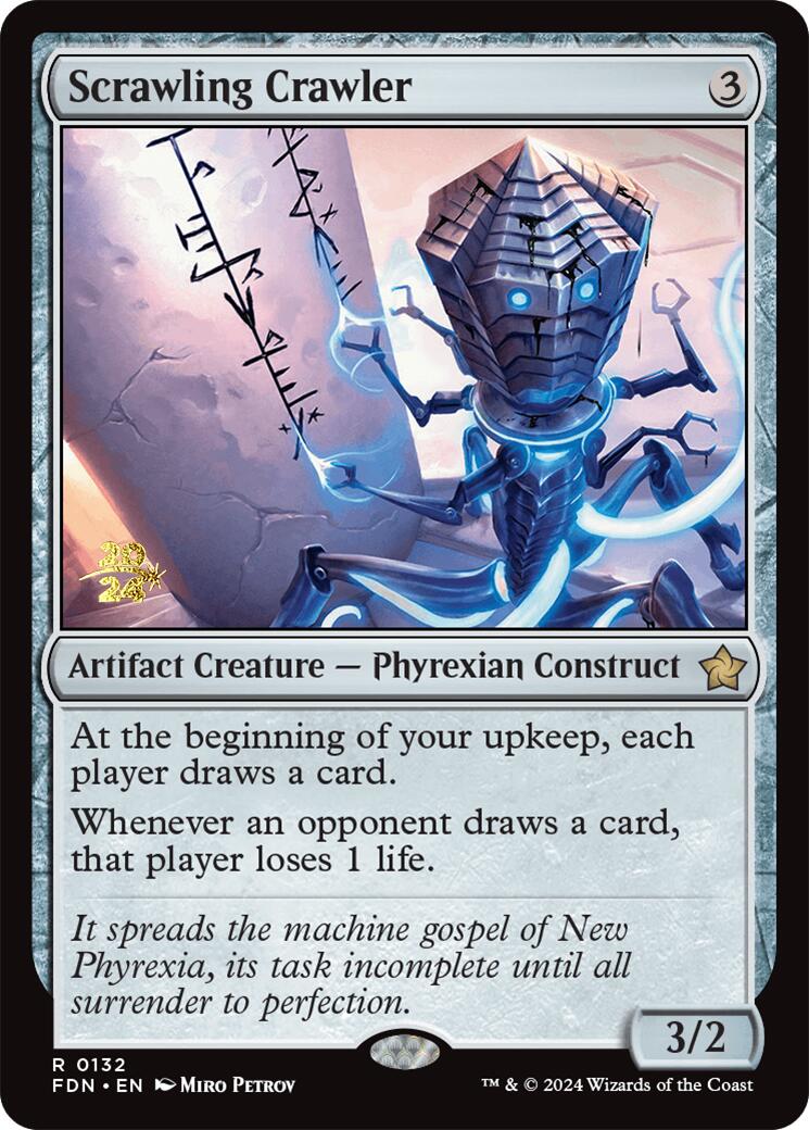 Scrawling Crawler [Foundations Prerelease Promos] | Enigma On Main