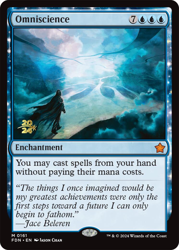 Omniscience [Foundations Prerelease Promos] | Enigma On Main