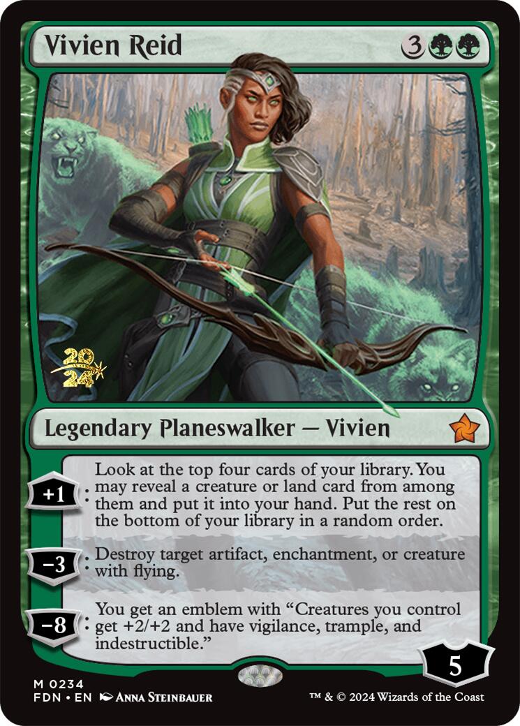 Vivien Reid [Foundations Prerelease Promos] | Enigma On Main