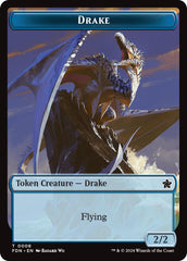 Drake // Goblin Doubled-Sided Token [Foundations Tokens] | Enigma On Main