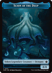 Scion of the Deep // Koma's Coil Doubled-Sided Token [Foundations Tokens] | Enigma On Main