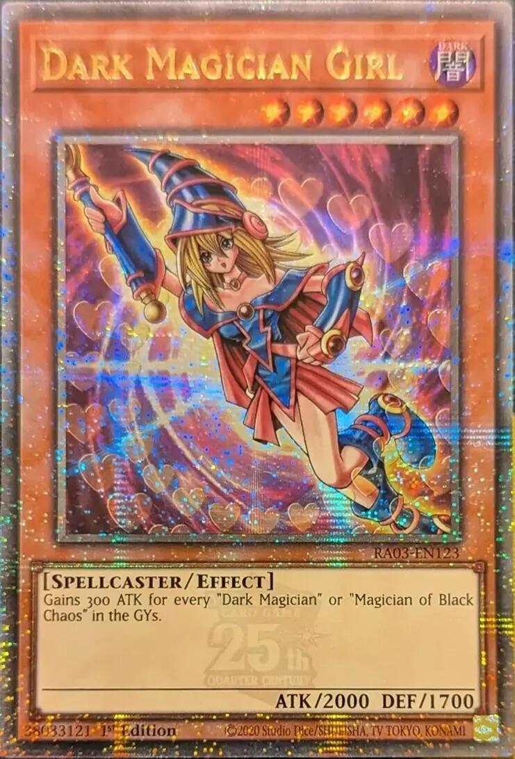 Dark Magician Girl (Quarter Century Secret Rare) (C) [RA03-EN123] Quarter Century Secret Rare | Enigma On Main