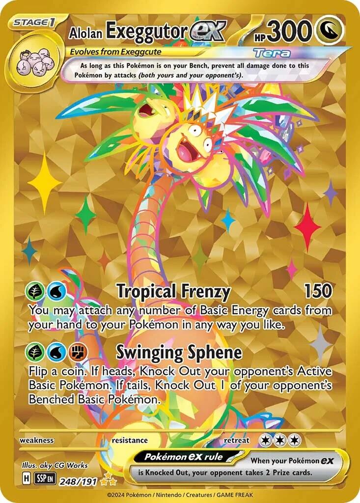 Alolan Exeggutor ex (248/191) [Scarlet & Violet: Surging Sparks] | Enigma On Main