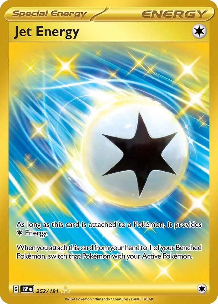 Jet Energy (252/191) [Scarlet & Violet: Surging Sparks] | Enigma On Main