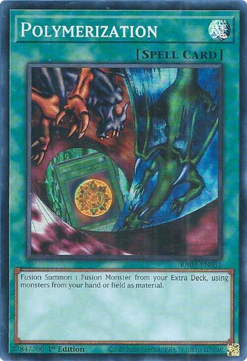 Polymerization (Alternate Art) [RA03-EN051] Super Rare | Enigma On Main