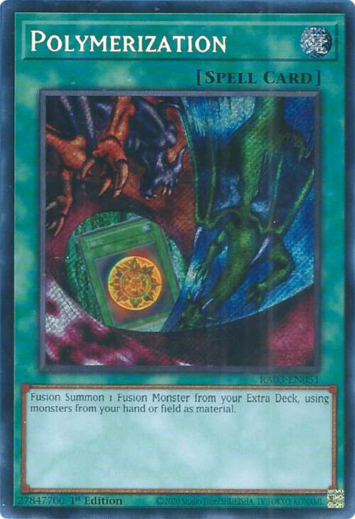 Polymerization (Alternate Art) (Secret Rare) [RA03-EN051] Secret Rare | Enigma On Main