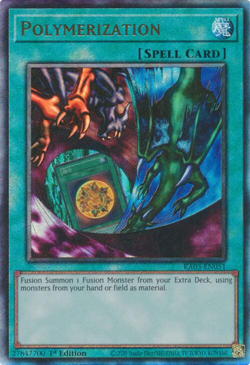 Polymerization (Alternate Art) (PUR) [RA03-EN051] Prismatic Ultimate Rare | Enigma On Main