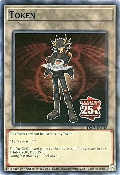 Token: Yusei [TKN5-EN013] Super Rare | Enigma On Main