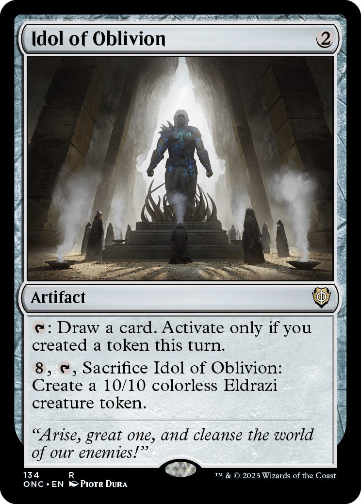 Idol of Oblivion [Phyrexia: All Will Be One Commander] | Enigma On Main