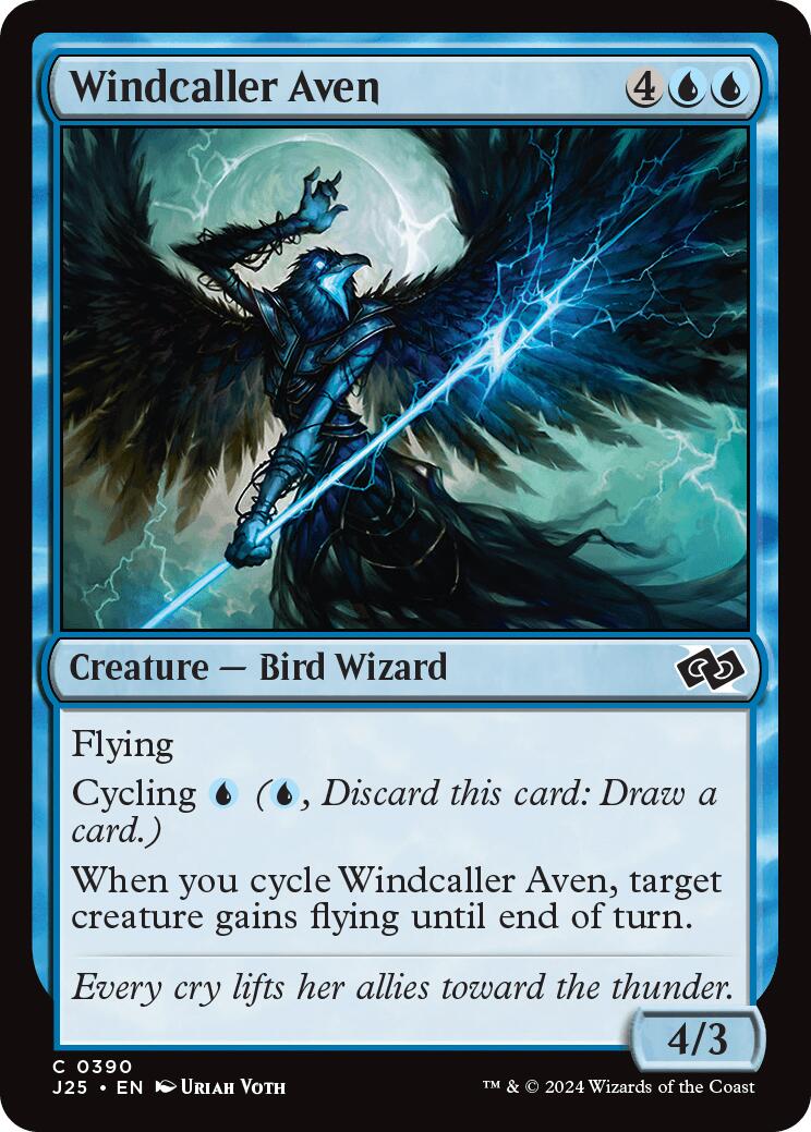 Windcaller Aven [Foundations Jumpstart] | Enigma On Main