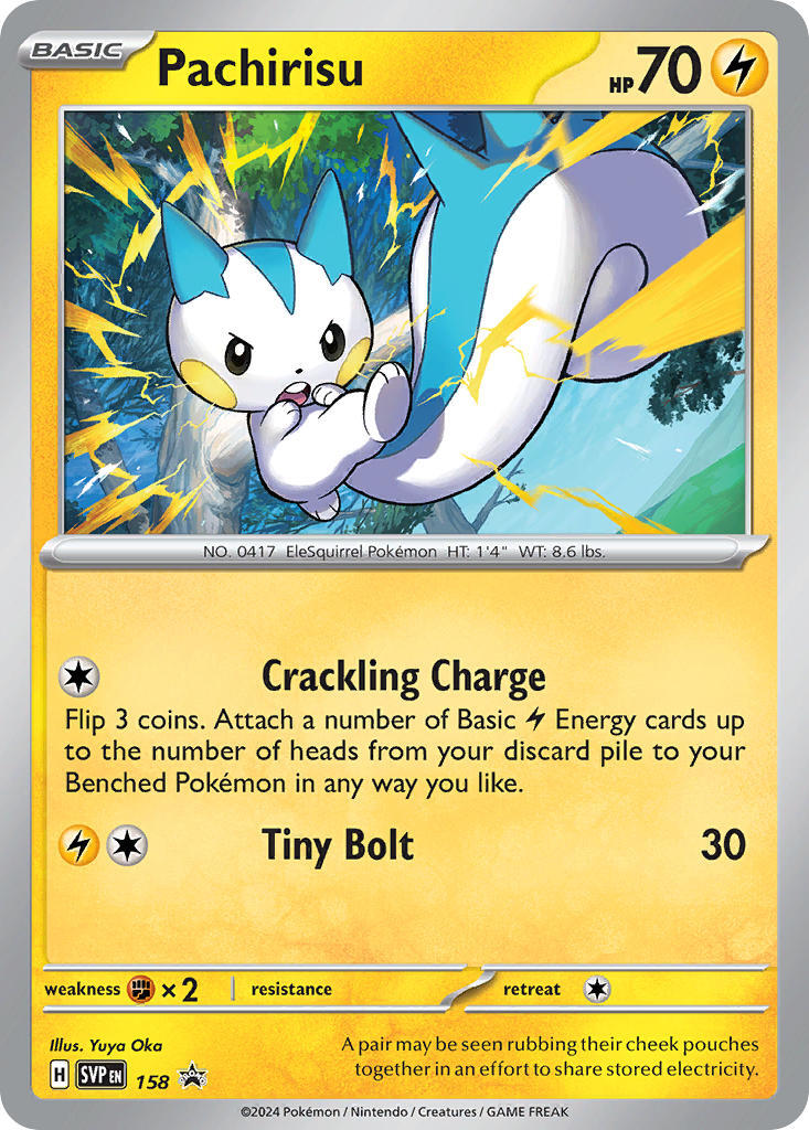Pachirisu (158) [Scarlet & Violet: Black Star Promos] | Enigma On Main
