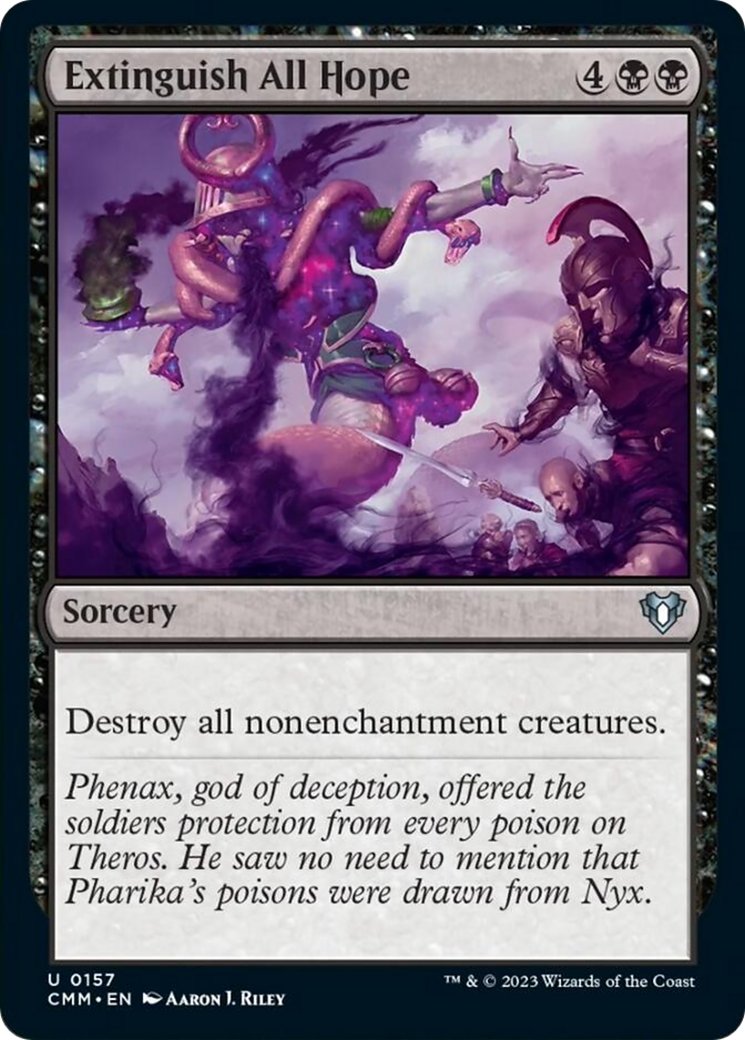 Extinguish All Hope [Commander Masters] | Enigma On Main