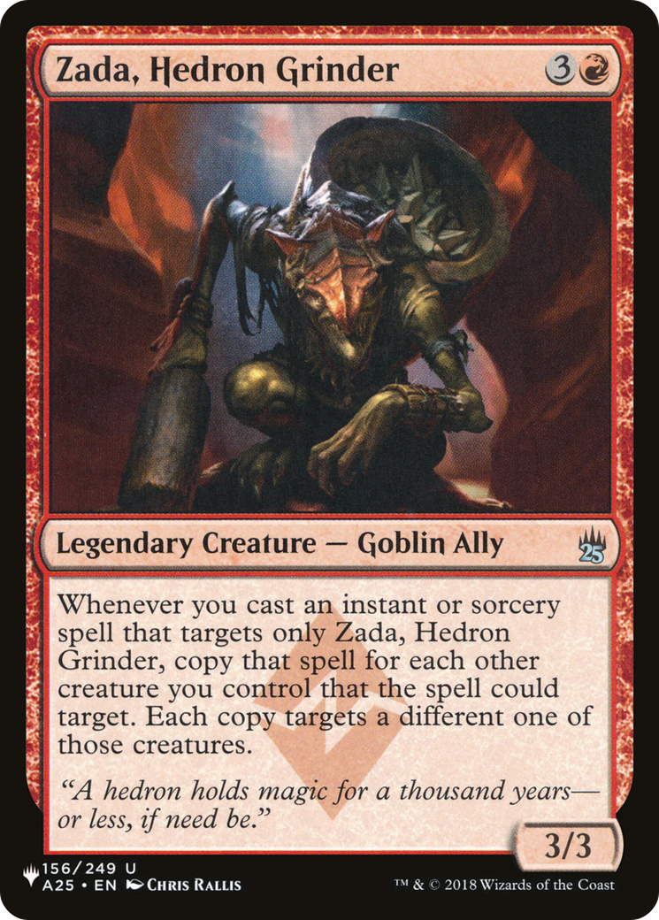 Zada, Hedron Grinder [The List Reprints] | Enigma On Main