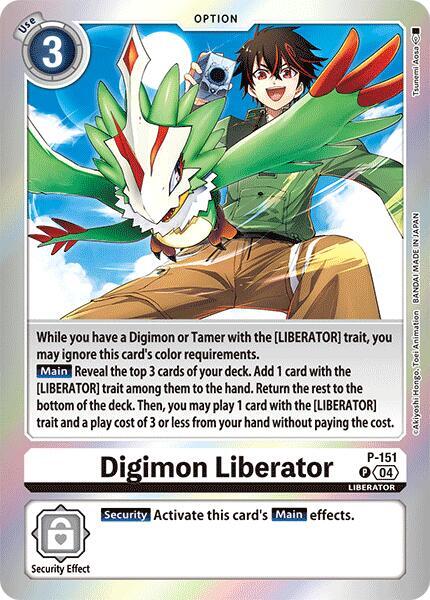 Digimon Liberator [P-151] (Reprint) [Special Limited Set] | Enigma On Main