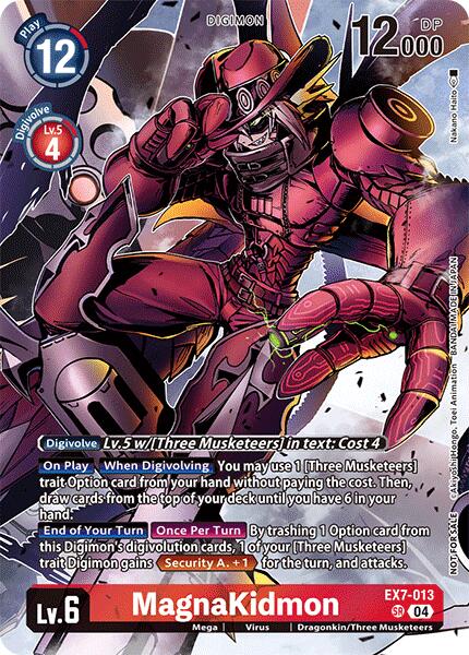 MagnaKidmon [EX7-013] (Alternate Art) (Box Topper) [Special Limited Set] | Enigma On Main