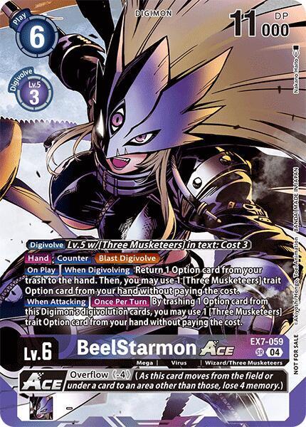 BeelStarmon ACE [EX7-059] (Alternate Art) (Box Topper) [Special Limited Set] | Enigma On Main