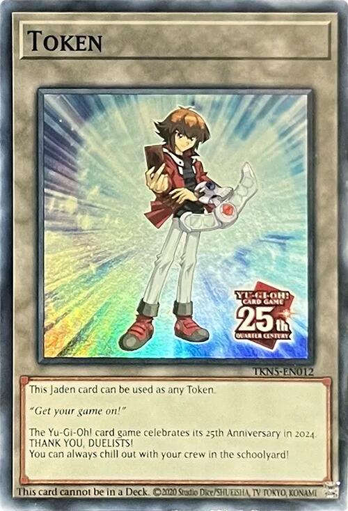 Token: Jaden [TKN5-EN012] Super Rare | Enigma On Main