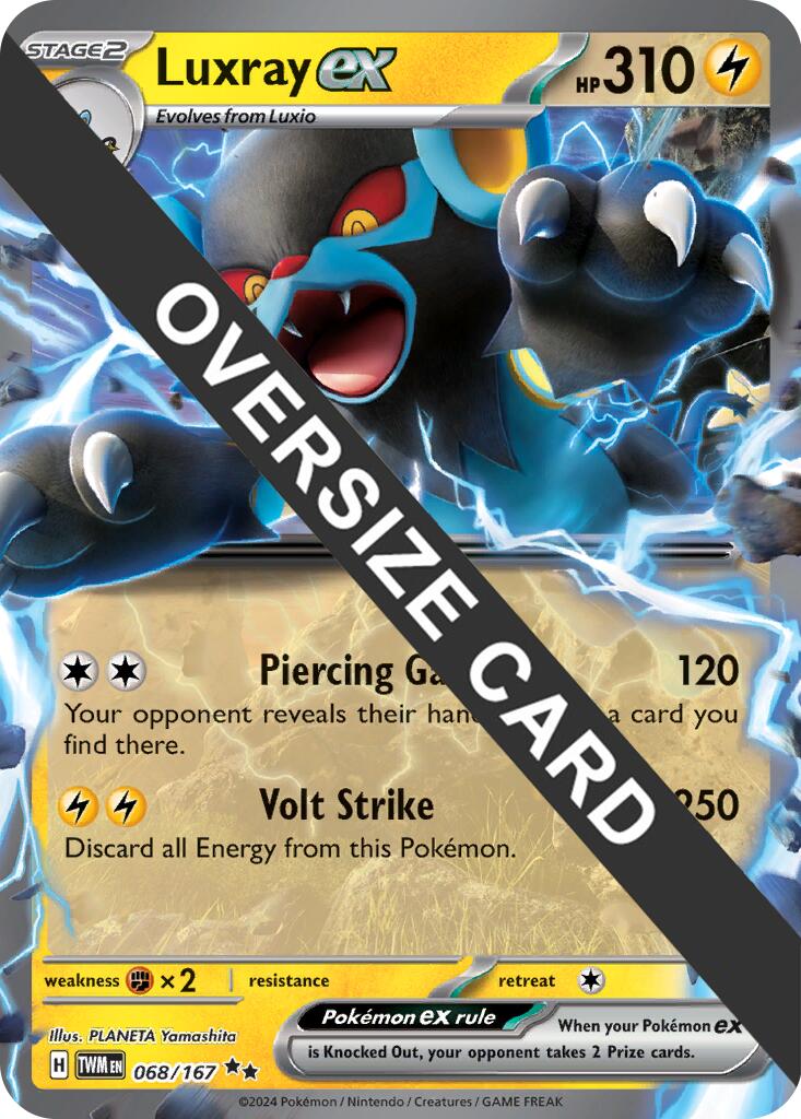 Luxray ex (068/167) (Jumbo Card) [Miscellaneous Cards] | Enigma On Main