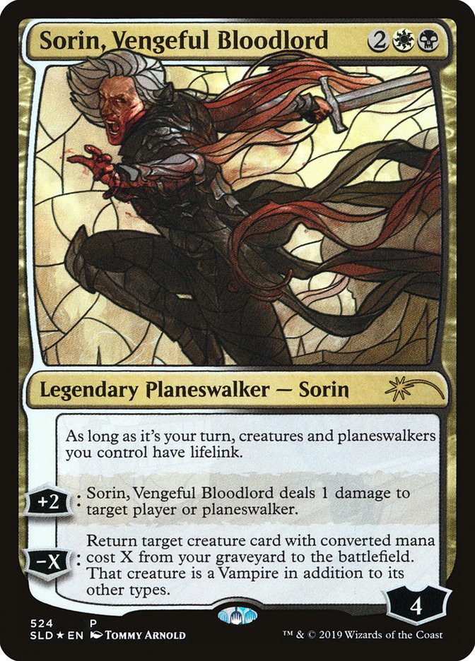 Sorin, Vengeful Bloodlord (Stained Glass) [Secret Lair Drop Promos] | Enigma On Main