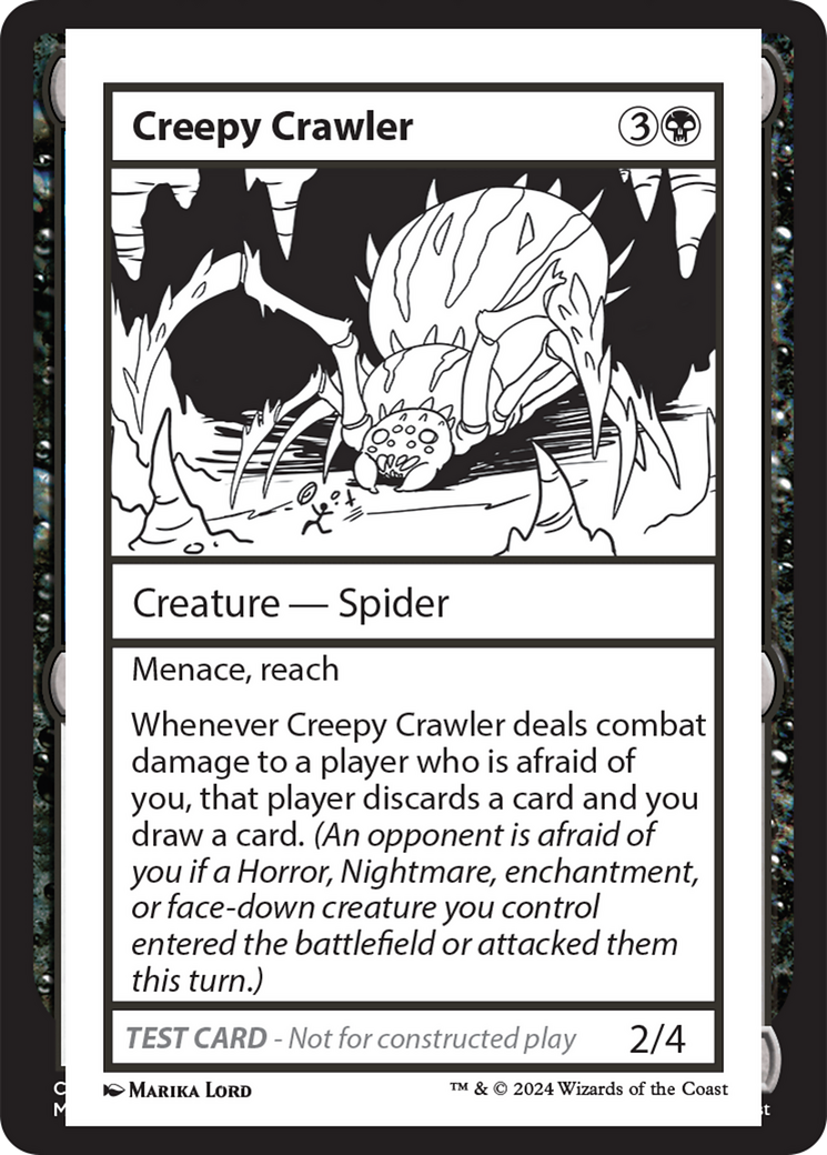 Creepy Crawler [Mystery Booster 2 Playtest Cards] | Enigma On Main