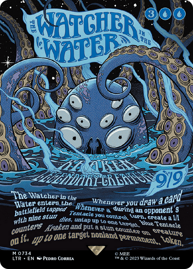 The Watcher in the Water (Borderless Poster) [The Lord of the Rings: Tales of Middle-Earth] | Enigma On Main