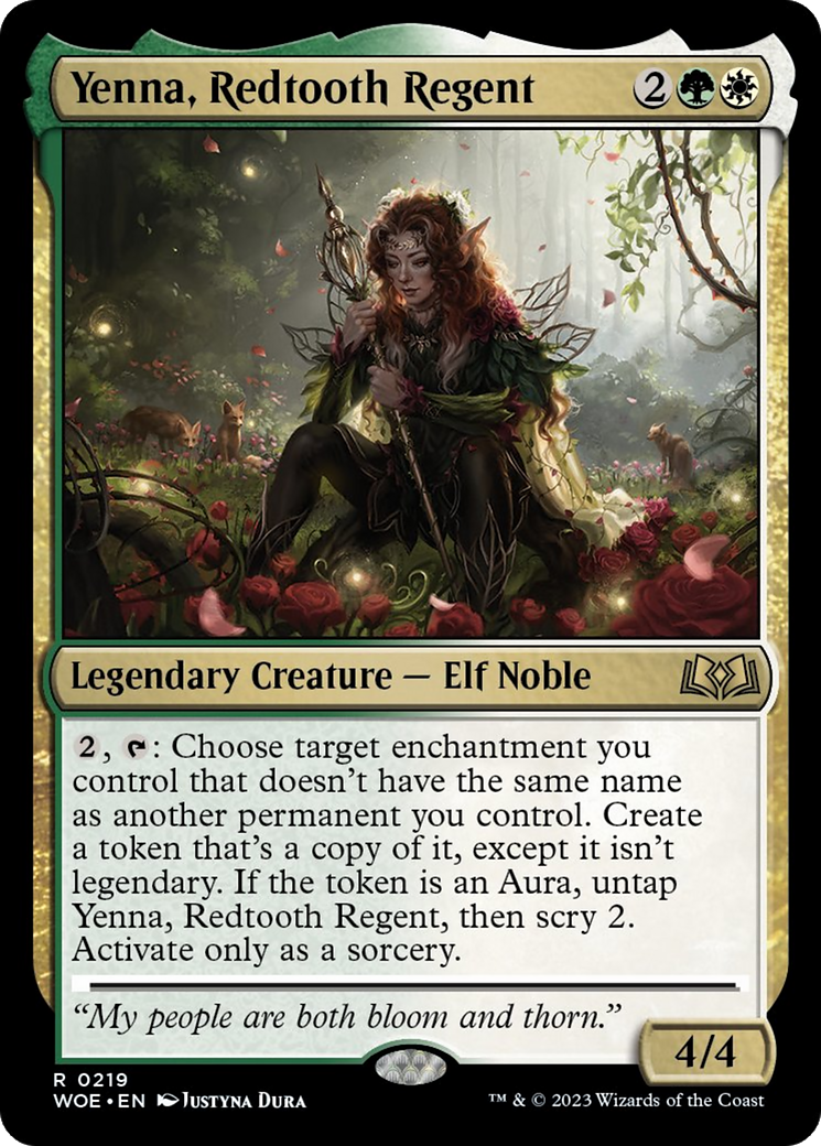 Yenna, Redtooth Regent [Wilds of Eldraine] | Enigma On Main