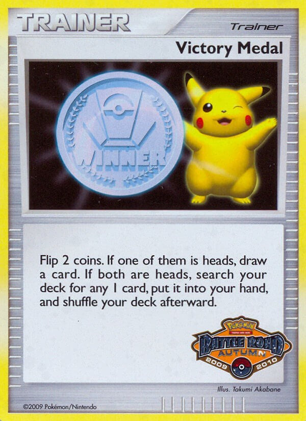 Victory Medal (2009-2010) (Battle Road Autumn) [League & Championship Cards] | Enigma On Main