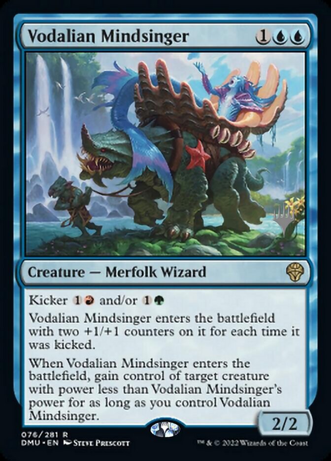 Vodalian Mindsinger (Promo Pack) [Dominaria United Promos] | Enigma On Main