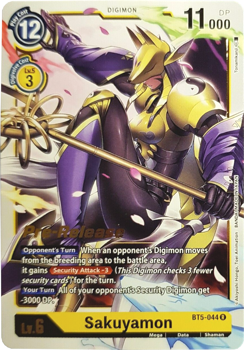 Sakuyamon [BT5-044] [Battle of Omni Pre-Release Promos] | Enigma On Main