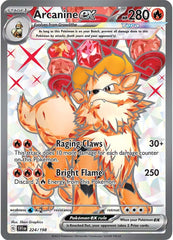 Arcanine ex (224/198) [Scarlet & Violet: Base Set] | Enigma On Main