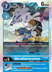 WereGarurumon [P-008] (Online Regional - Participant) [Promotional Cards] | Enigma On Main