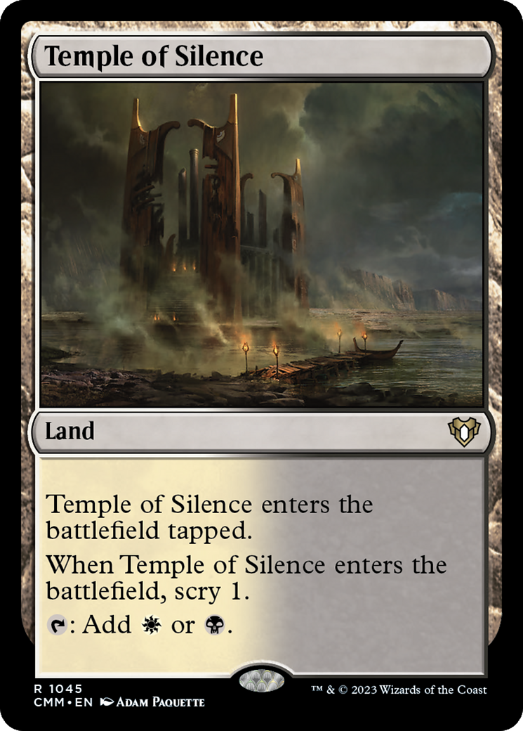 Temple of Silence [Commander Masters] | Enigma On Main