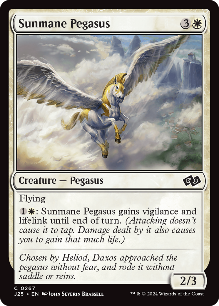 Sunmane Pegasus [Foundations Jumpstart] | Enigma On Main