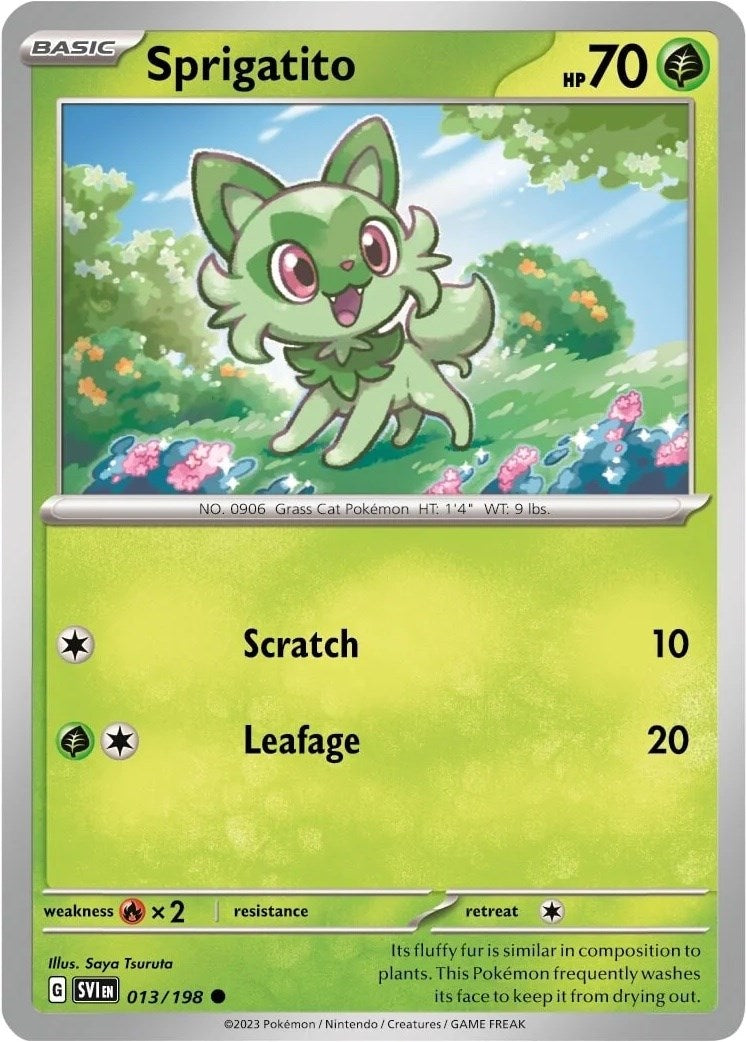 Sprigatito (013/198) (Paldea Collection) [Scarlet & Violet: Base Set] | Enigma On Main